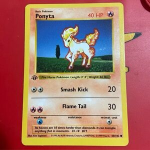 Ponyta Trading Card